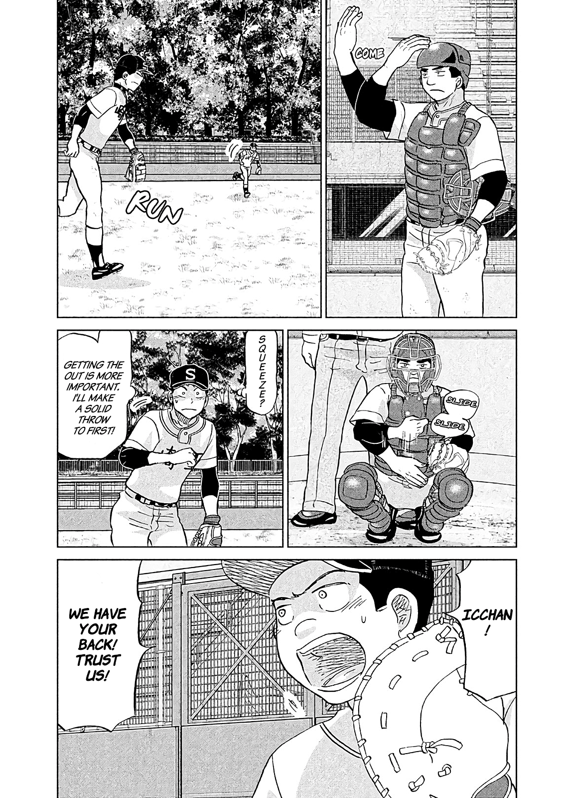 Ookiku Furikabutte Chapter 145 page 27 - Chapter 145: The 4 Cities Tournament 16