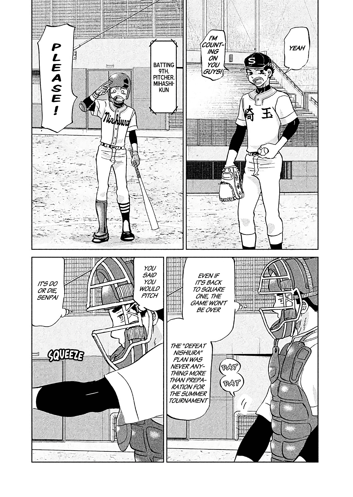 Ookiku Furikabutte Chapter 145 page 28 - Chapter 145: The 4 Cities Tournament 16