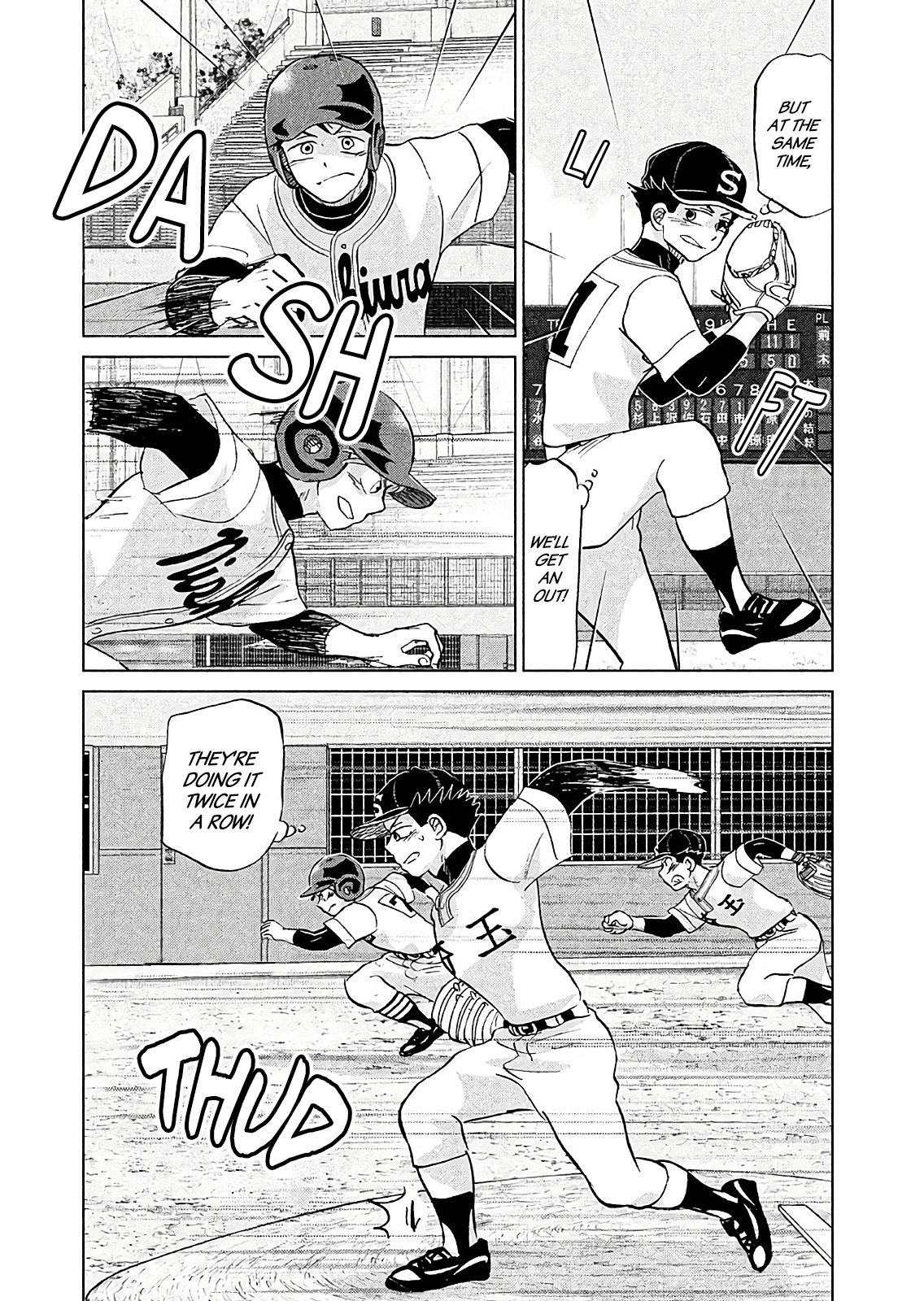Ookiku Furikabutte Chapter 145 page 34 - Chapter 145: The 4 Cities Tournament 16