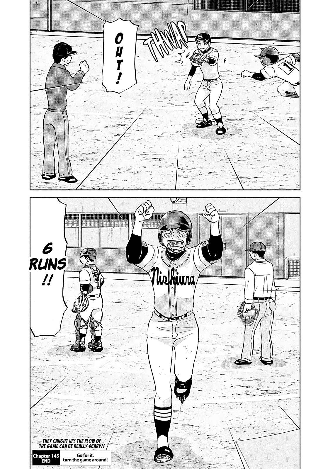 Ookiku Furikabutte Chapter 145 page 36 - Chapter 145: The 4 Cities Tournament 16