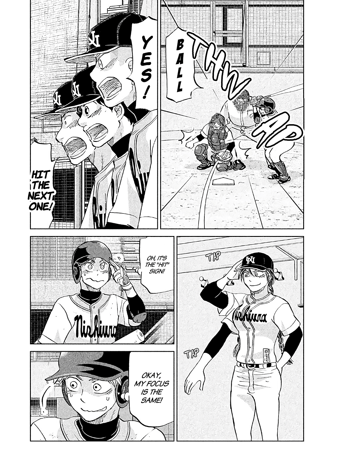 Ookiku Furikabutte Chapter 145 page 8 - Chapter 145: The 4 Cities Tournament 16