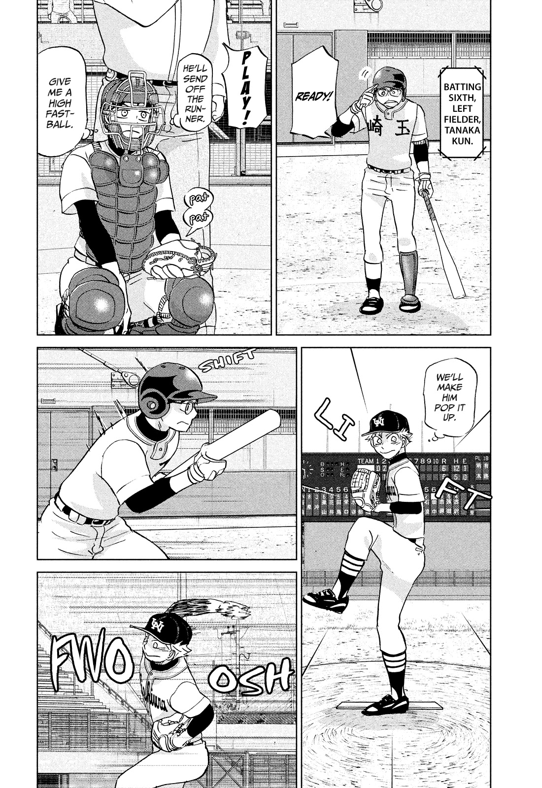 Ookiku Furikabutte Chapter 146 page 32 - Chapter 146: The 4 Cities Tournament (17)