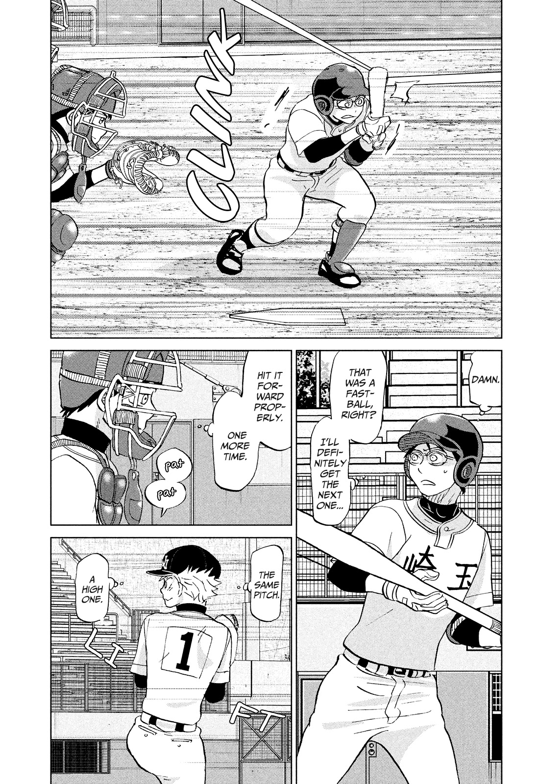 Ookiku Furikabutte Chapter 146 page 33 - Chapter 146: The 4 Cities Tournament (17)