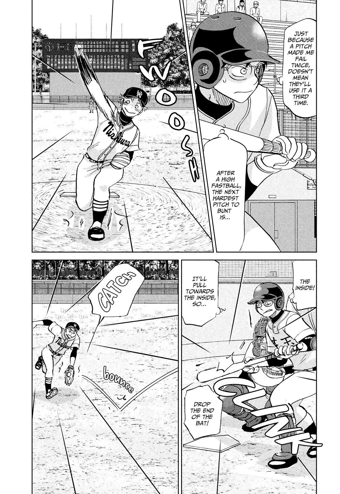 Ookiku Furikabutte Chapter 146 page 35 - Chapter 146: The 4 Cities Tournament (17)