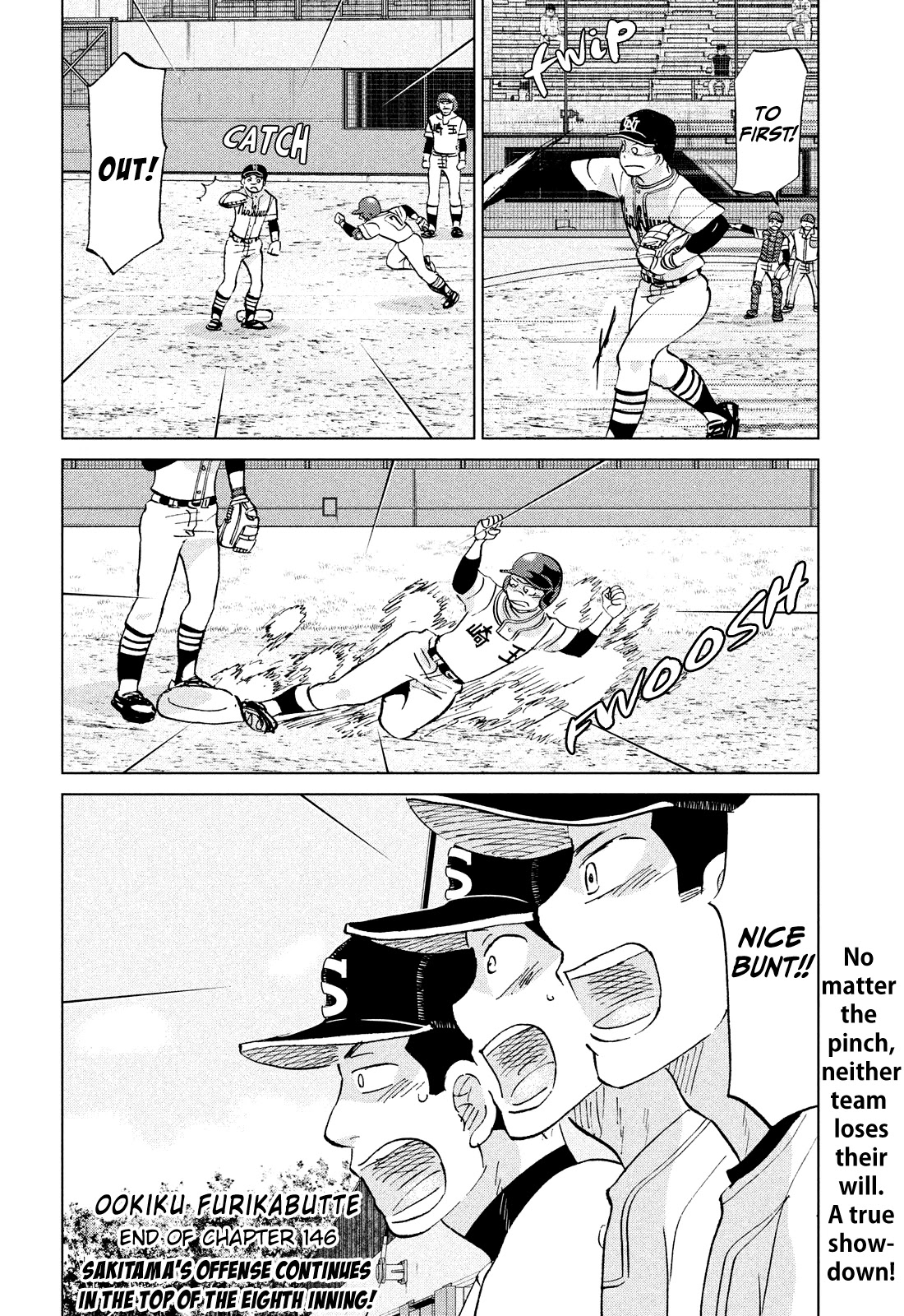 Ookiku Furikabutte Chapter 146 page 36 - Chapter 146: The 4 Cities Tournament (17)