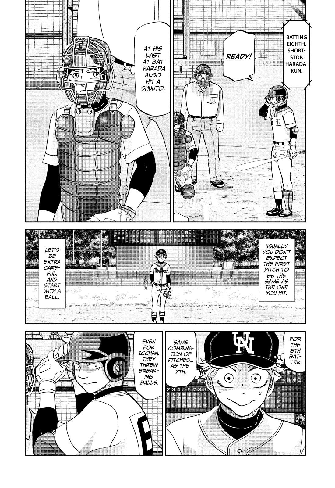 Ookiku Furikabutte Chapter 147 page 14 - Chapter 147: The 4 Cities Tournament (18)