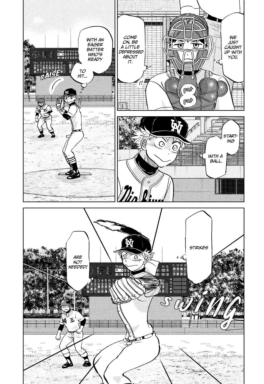 Ookiku Furikabutte Chapter 147 page 3 - Chapter 147: The 4 Cities Tournament (18)
