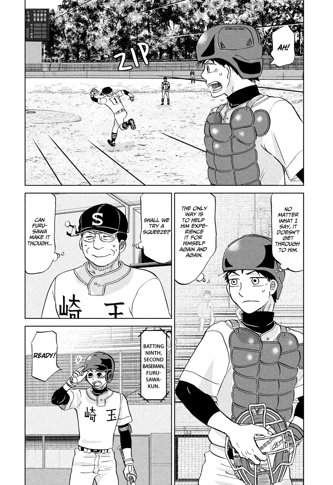 Ookiku Furikabutte Chapter 147 page 34 - Chapter 147: The 4 Cities Tournament (18)