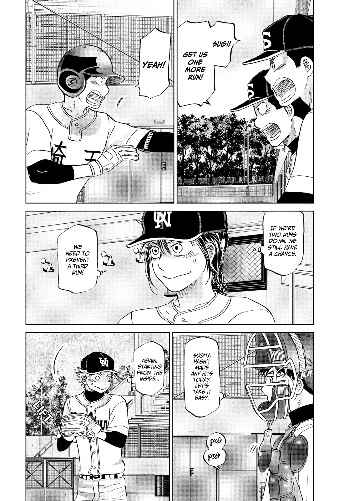 Ookiku Furikabutte Chapter 148 page 10 - Chapter 148: The 4 Cities Tournament (19)