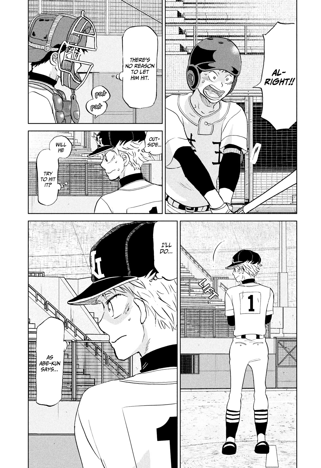 Ookiku Furikabutte Chapter 148 page 13 - Chapter 148: The 4 Cities Tournament (19)