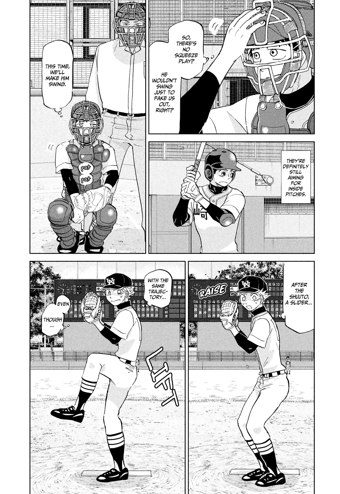 Ookiku Furikabutte Chapter 148 page 3 - Chapter 148: The 4 Cities Tournament (19)