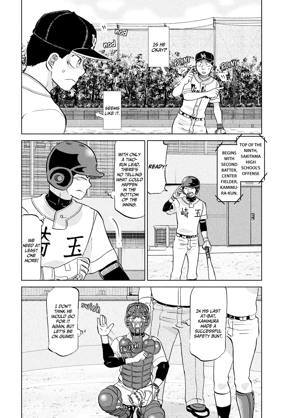Ookiku Furikabutte Chapter 148 page 32 - Chapter 148: The 4 Cities Tournament (19)