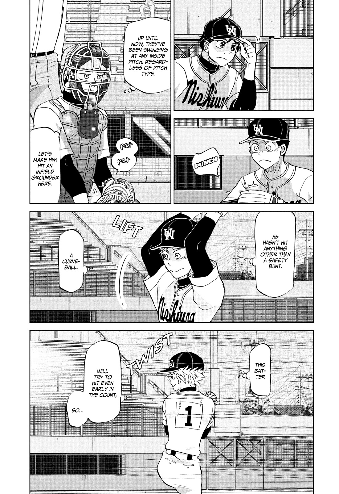 Ookiku Furikabutte Chapter 148 page 33 - Chapter 148: The 4 Cities Tournament (19)
