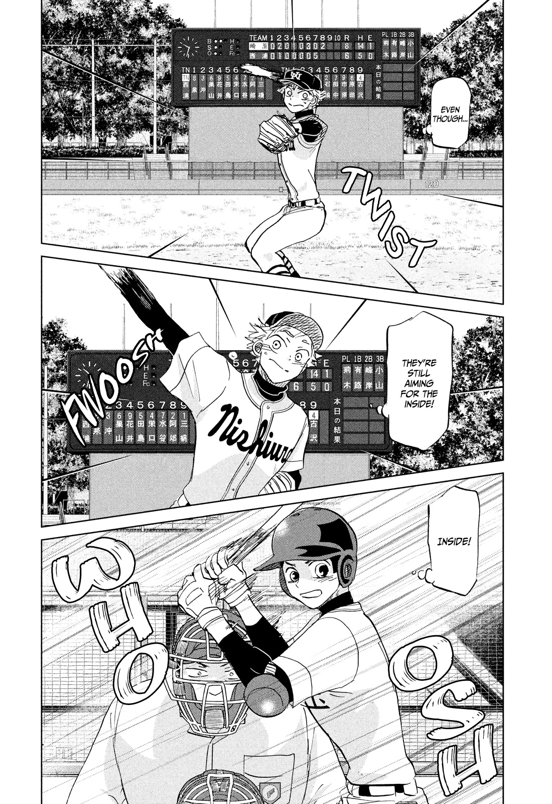 Ookiku Furikabutte Chapter 148 page 6 - Chapter 148: The 4 Cities Tournament (19)
