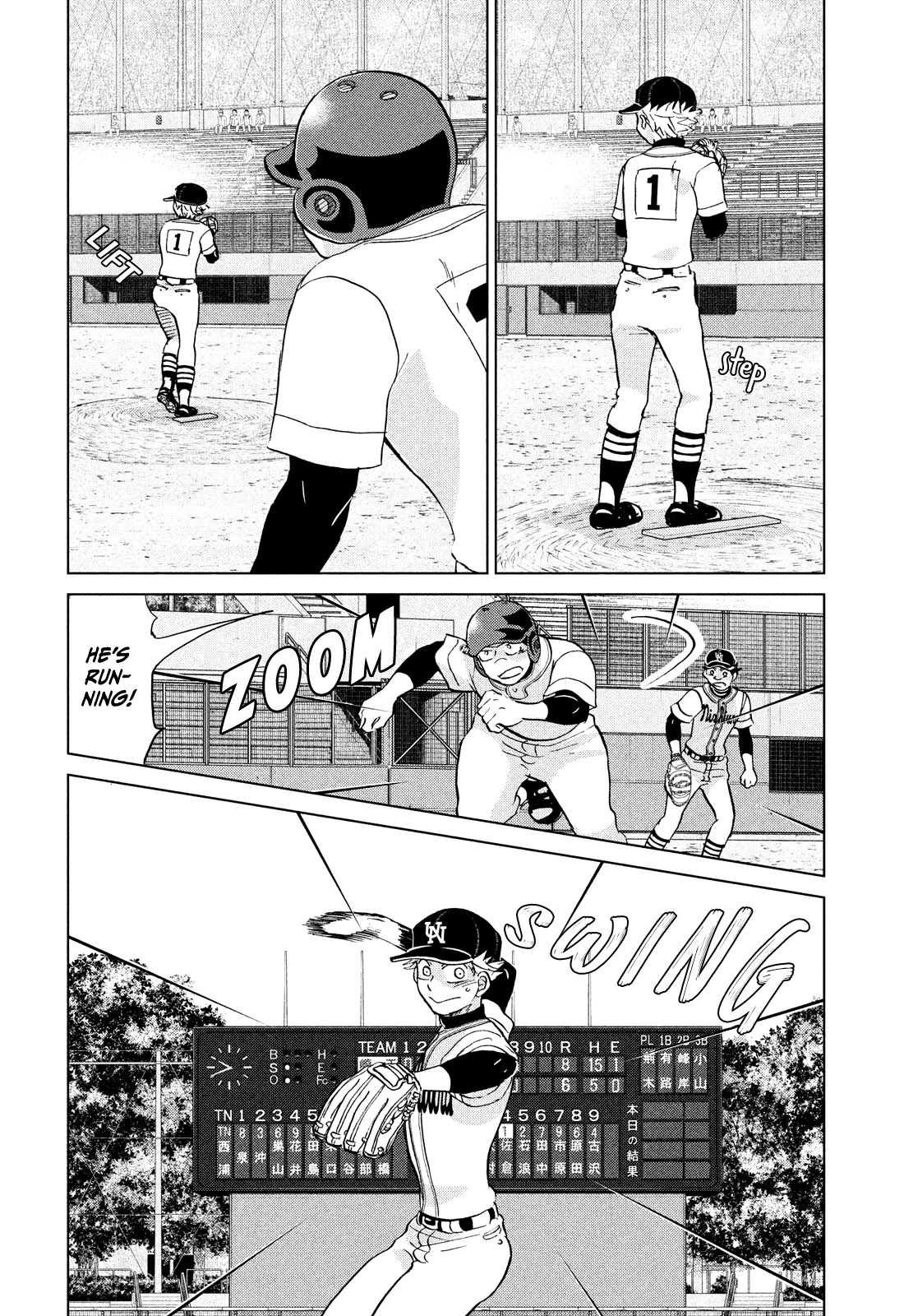 Ookiku Furikabutte Chapter 149 page 14 - Chapter 149: The 4 Cities Tournament (20)