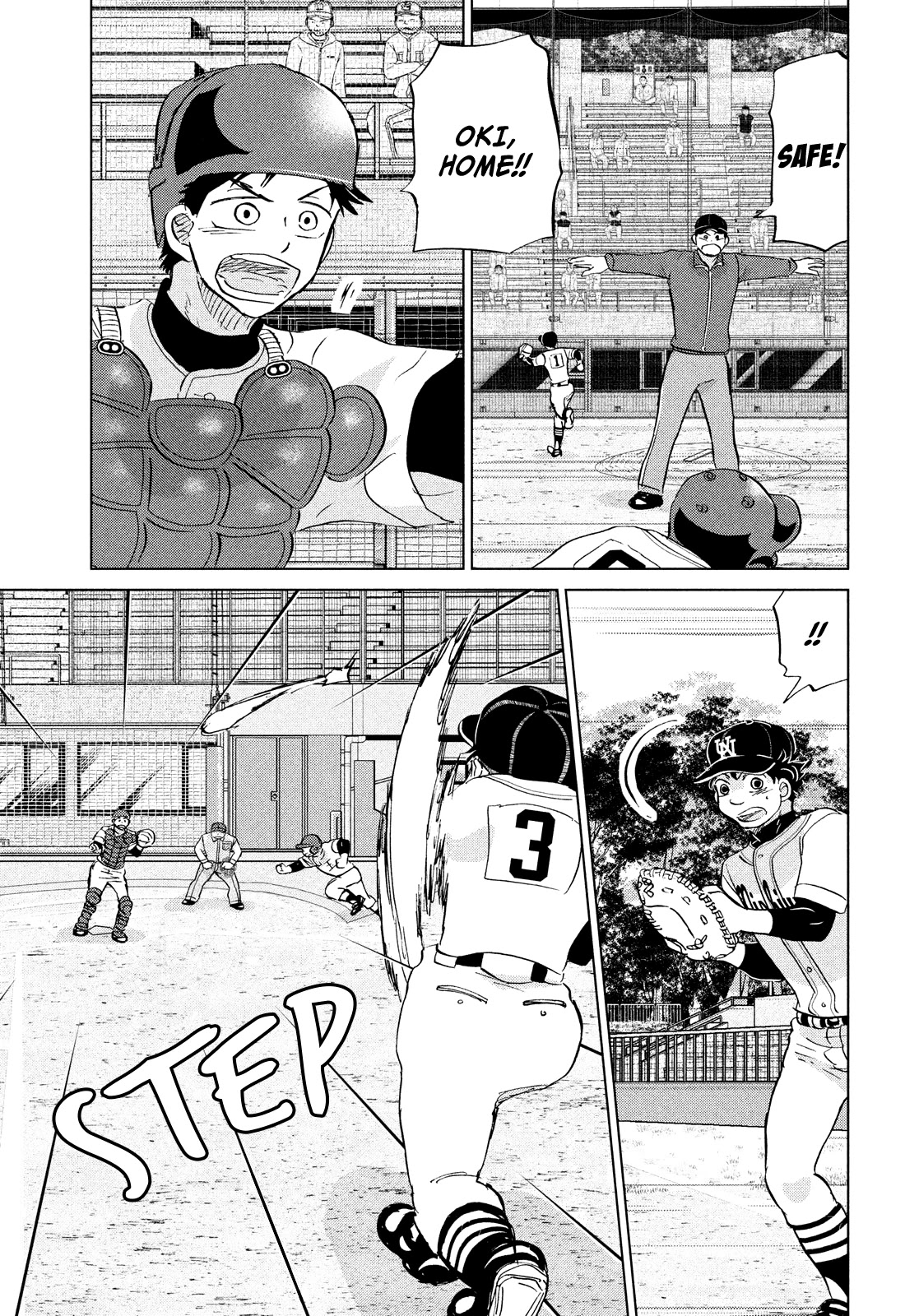 Ookiku Furikabutte Chapter 149 page 33 - Chapter 149: The 4 Cities Tournament (20)