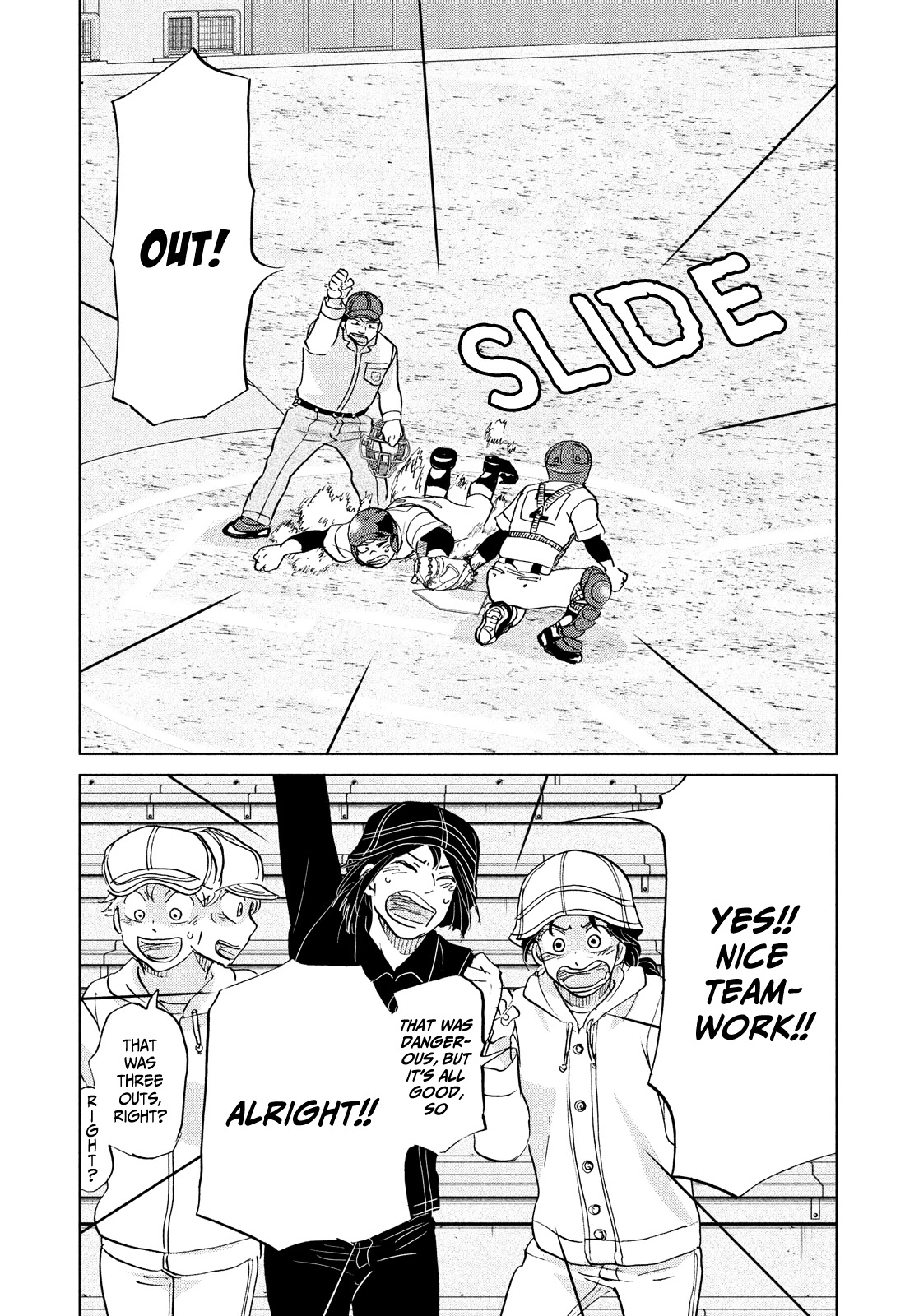 Ookiku Furikabutte Chapter 149 page 35 - Chapter 149: The 4 Cities Tournament (20)