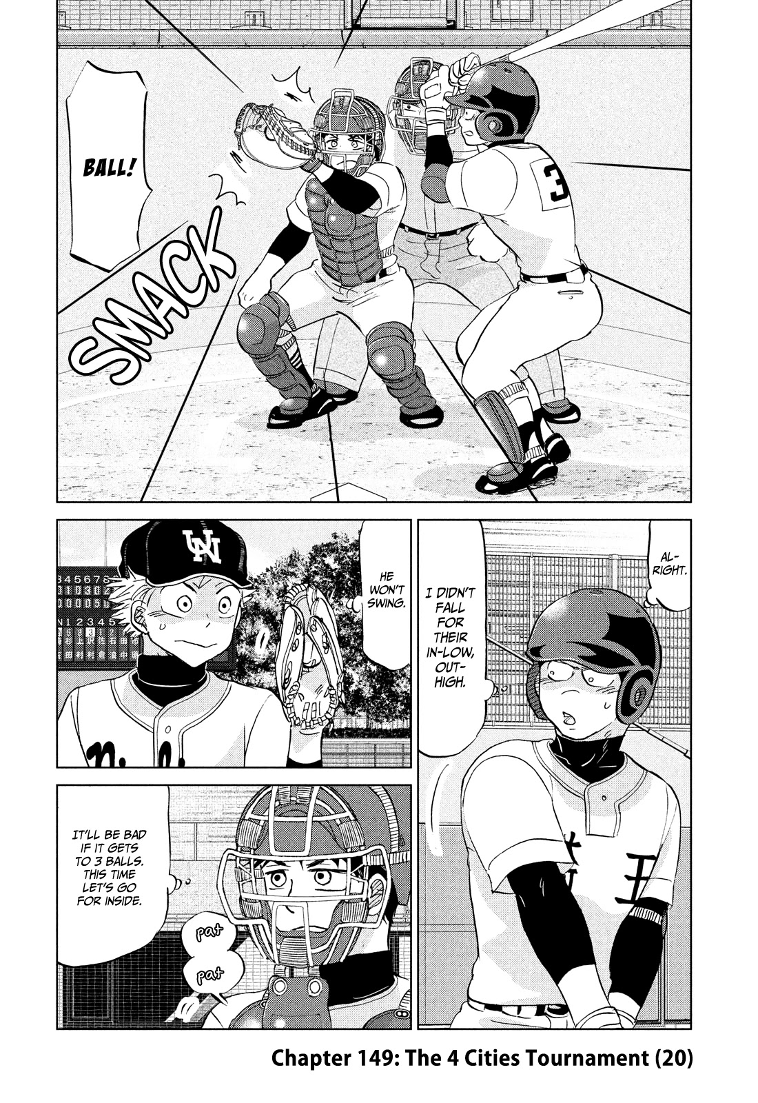 Ookiku Furikabutte Chapter 149 page 4 - Chapter 149: The 4 Cities Tournament (20)
