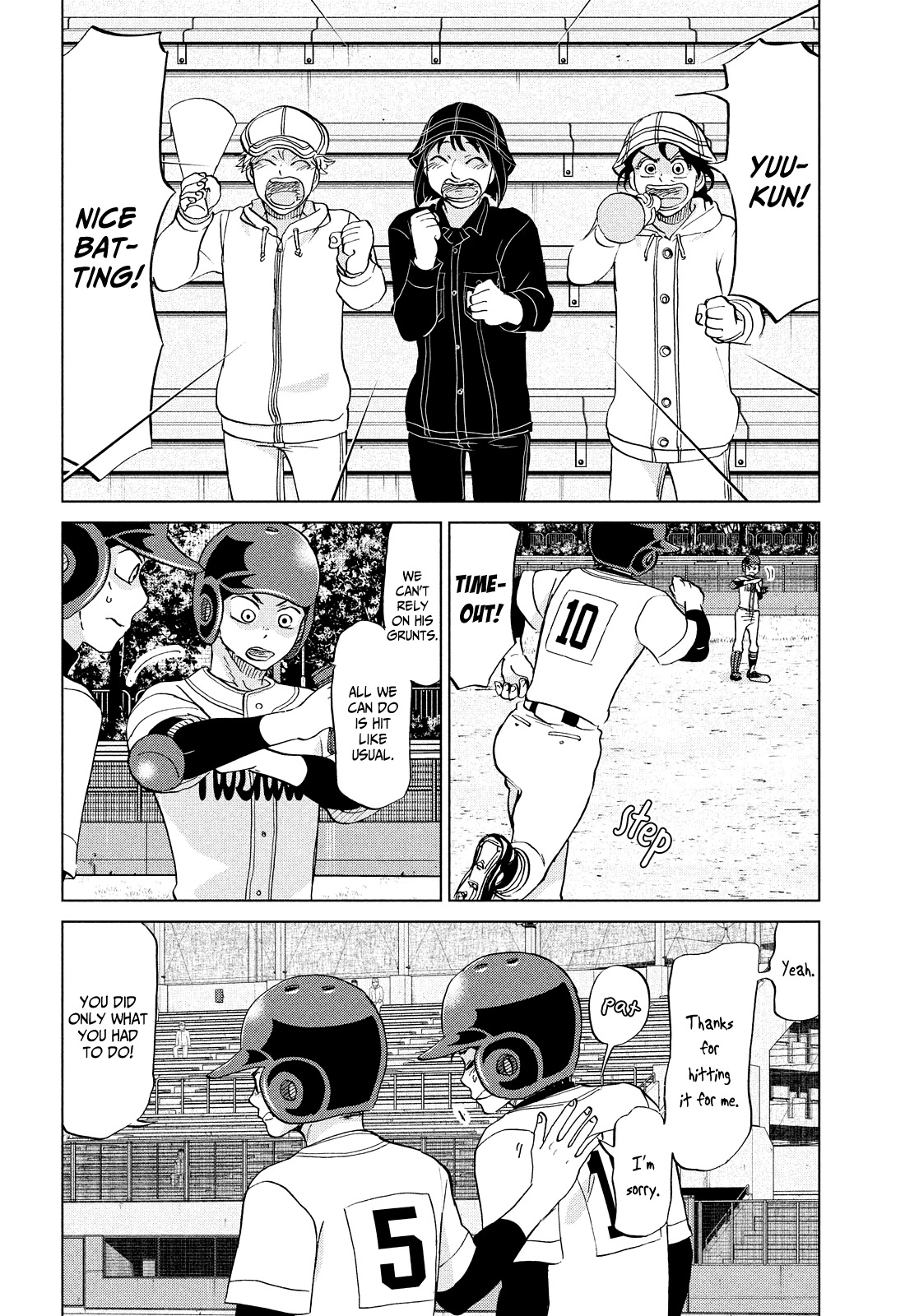 Ookiku Furikabutte Chapter 150 page 19 - Chapter 150
