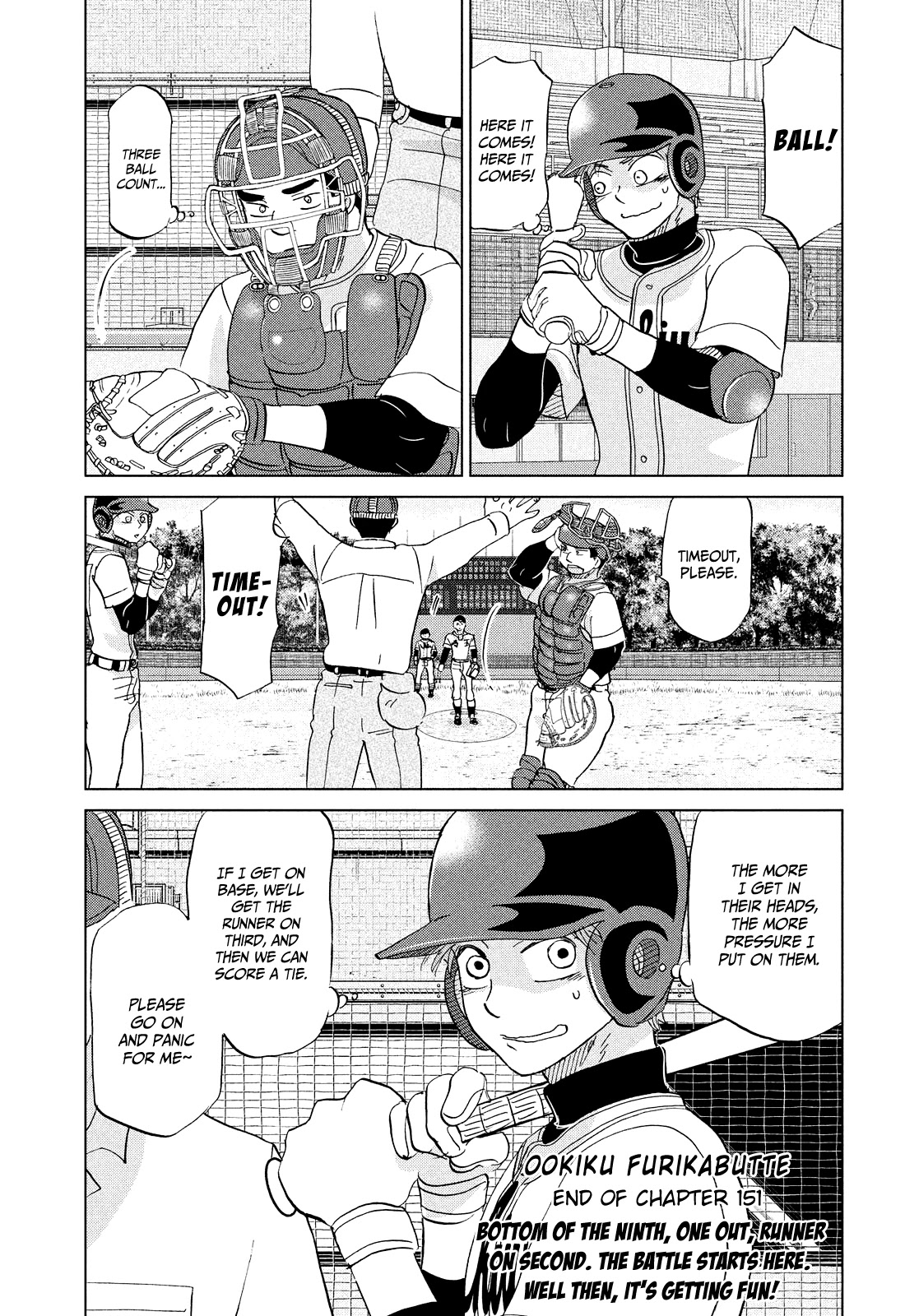 Ookiku Furikabutte Chapter 150 page 40 - Chapter 150
