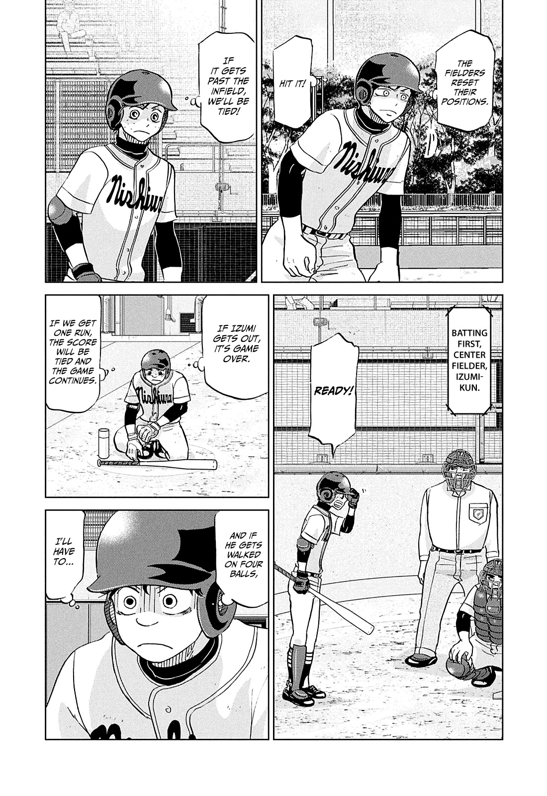 Ookiku Furikabutte Chapter 152 page 11 - Chapter 152: The 4 Cities Tournament (23)