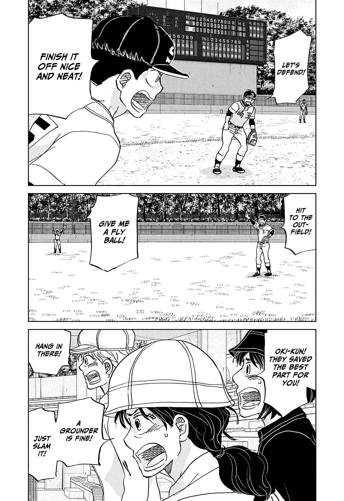 Ookiku Furikabutte Chapter 152 page 22 - Chapter 152: The 4 Cities Tournament (23)