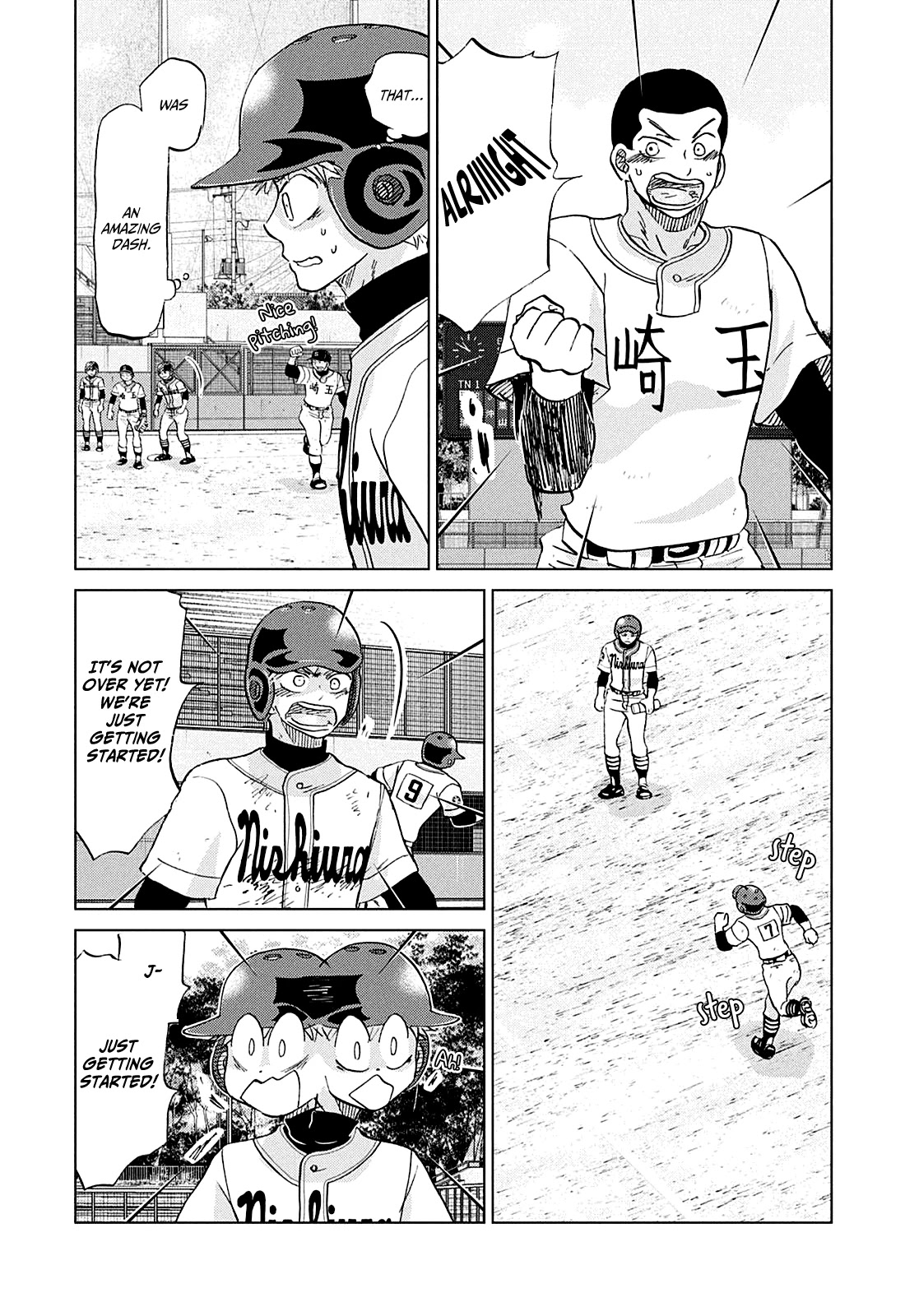 Ookiku Furikabutte Chapter 152 page 9 - Chapter 152: The 4 Cities Tournament (23)