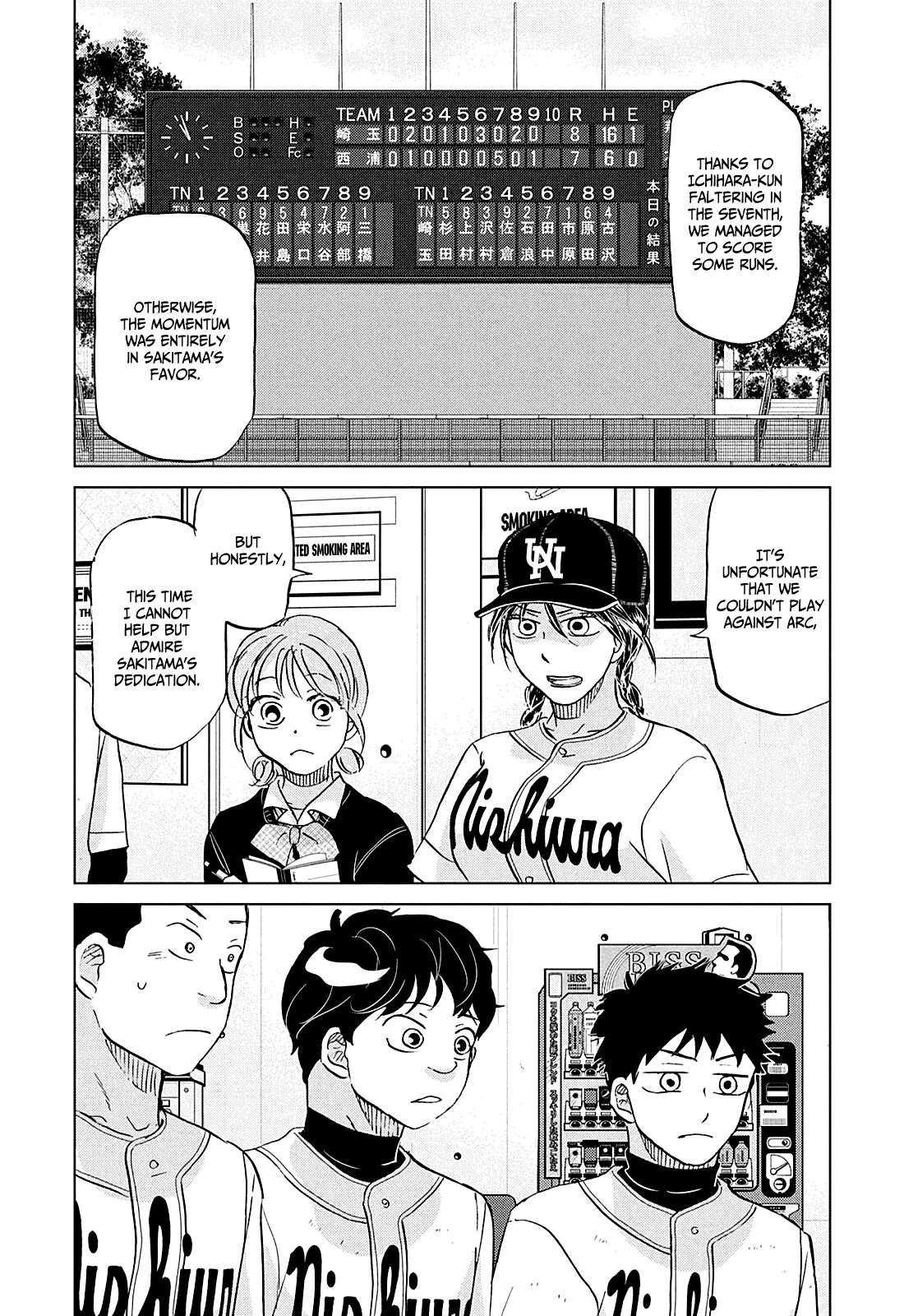 Ookiku Furikabutte Chapter 153 page 10 - Chapter 153: The 4 Cities Tournament (24)