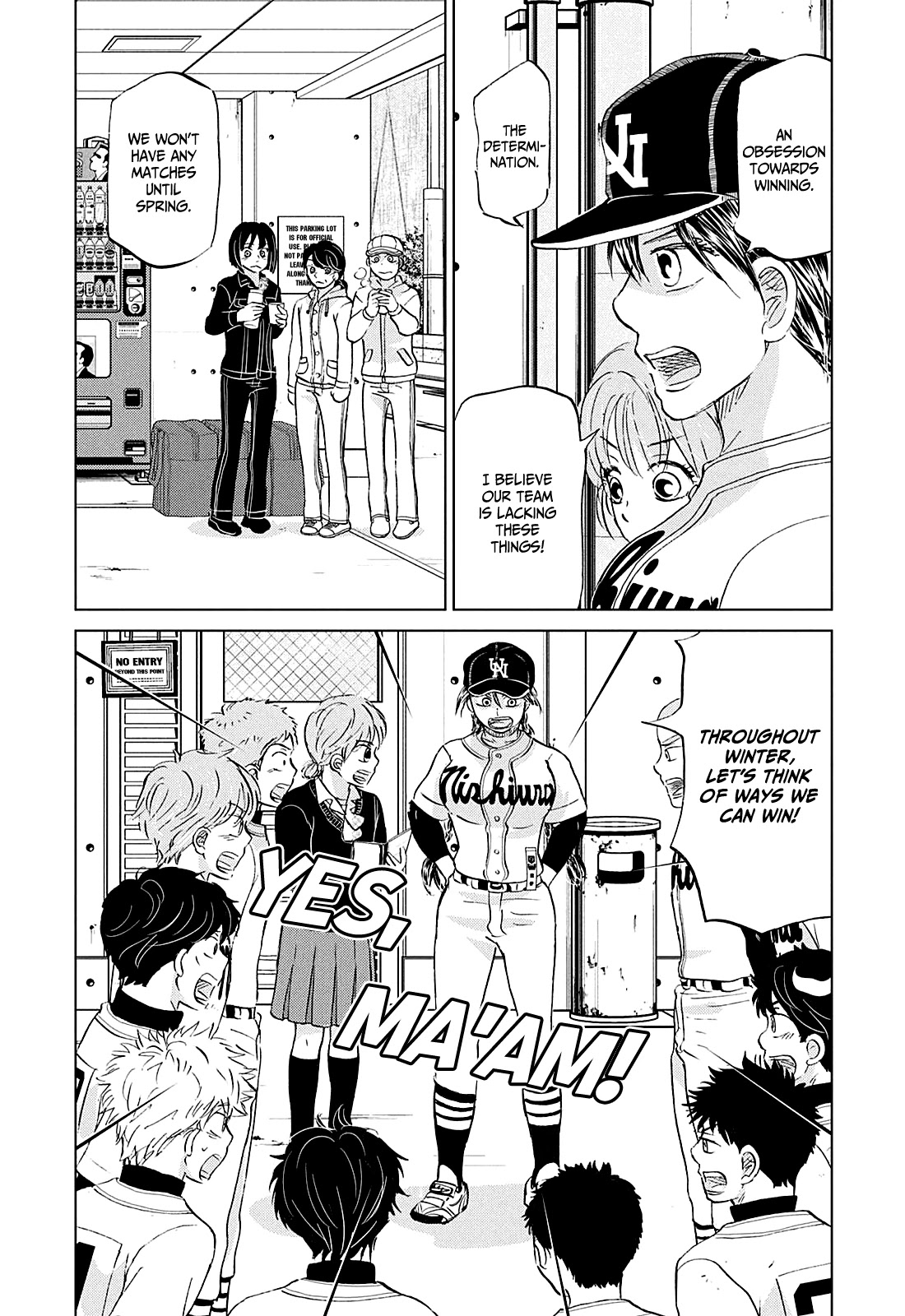 Ookiku Furikabutte Chapter 153 page 12 - Chapter 153: The 4 Cities Tournament (24)