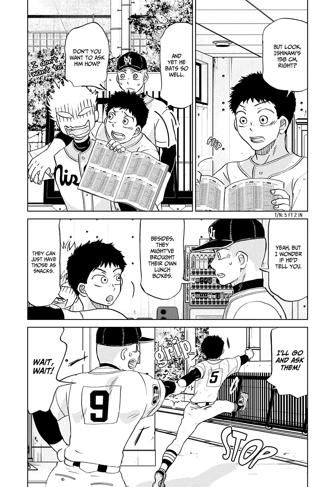 Ookiku Furikabutte Chapter 153 page 14 - Chapter 153: The 4 Cities Tournament (24)