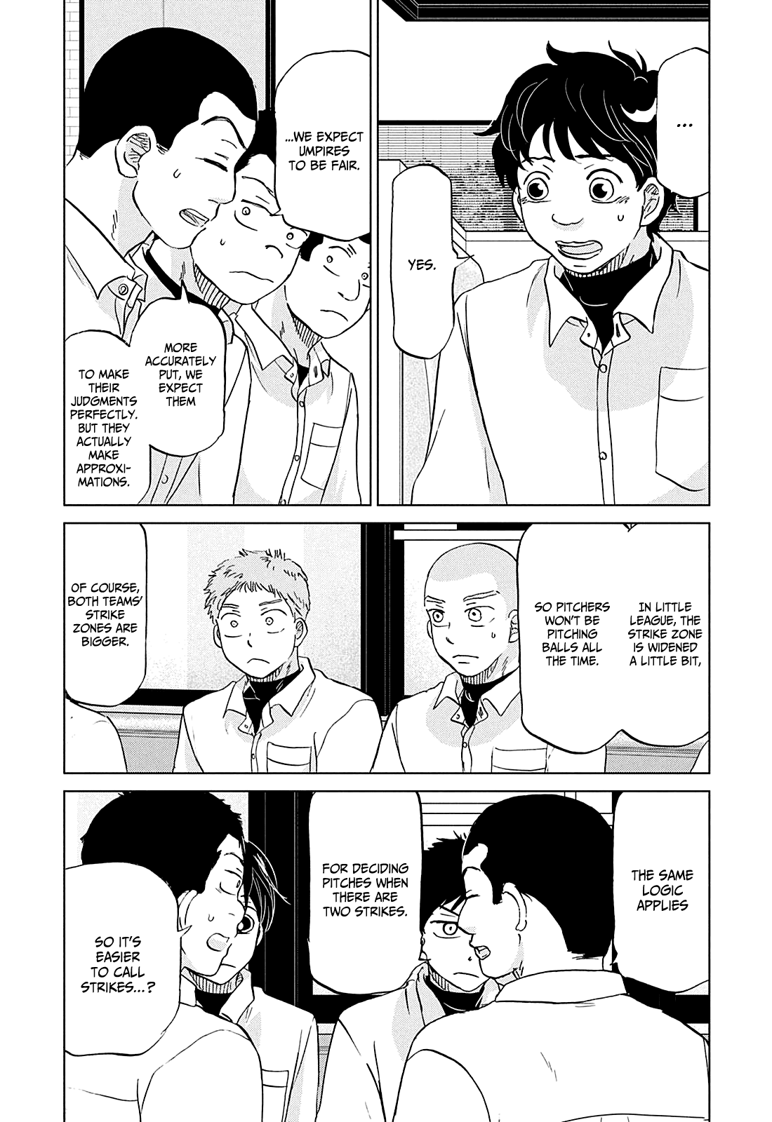 Ookiku Furikabutte Chapter 153 page 35 - Chapter 153: The 4 Cities Tournament (24)