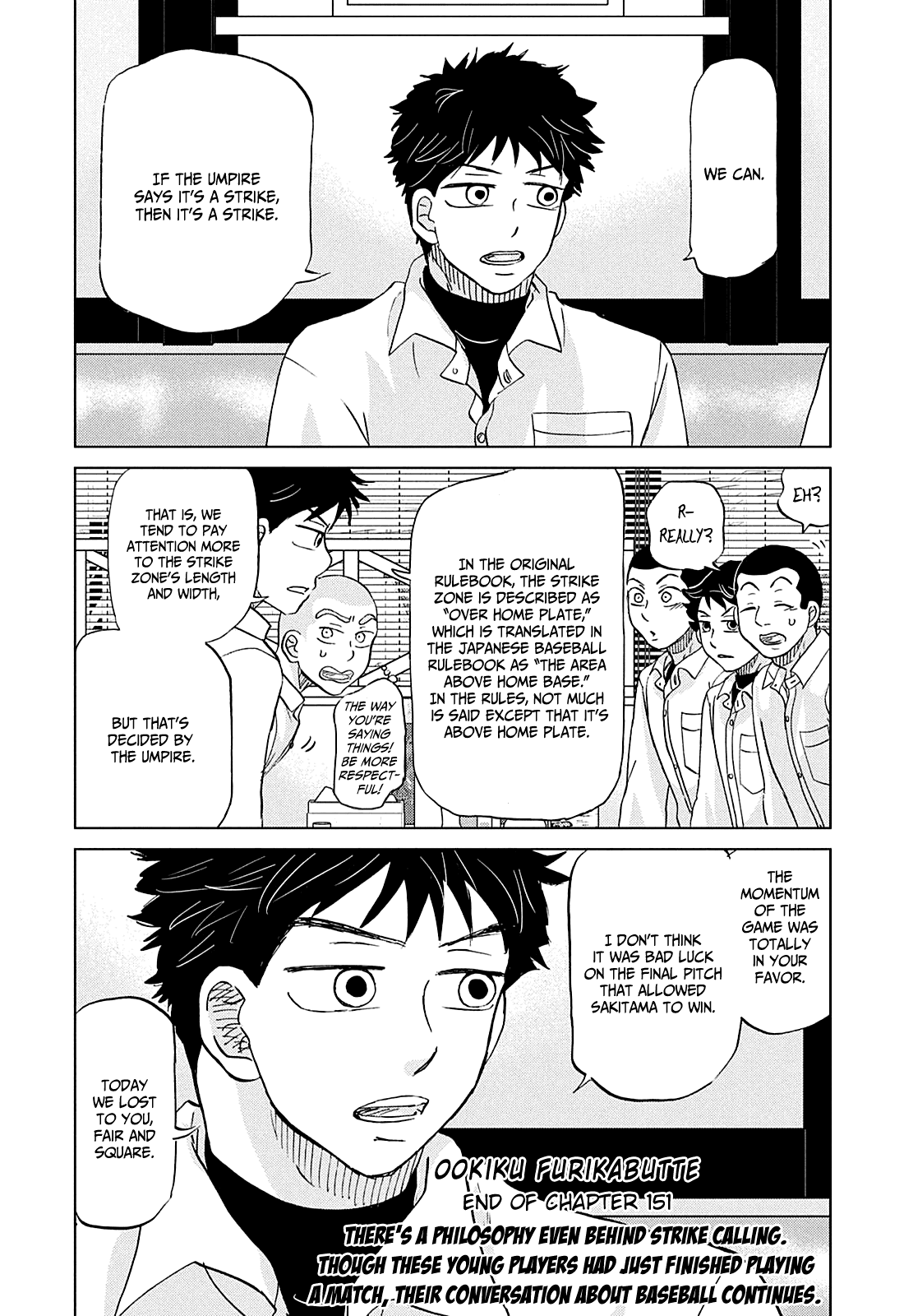 Ookiku Furikabutte Chapter 153 page 38 - Chapter 153: The 4 Cities Tournament (24)