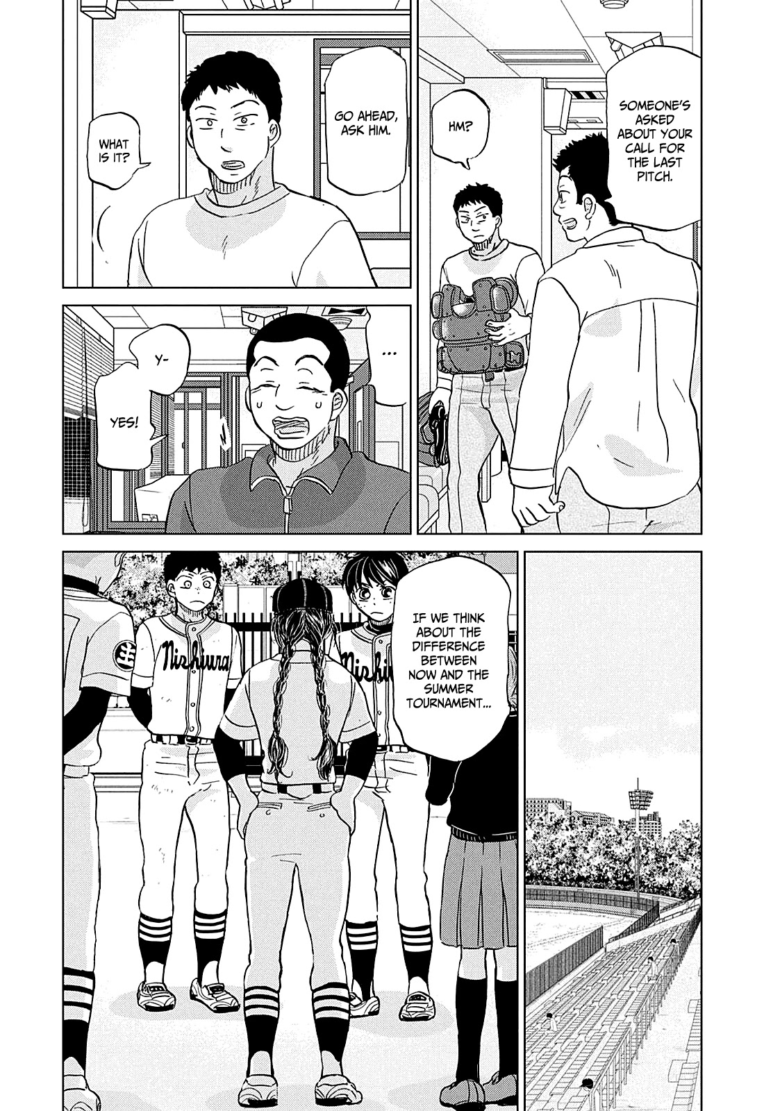 Ookiku Furikabutte Chapter 153 page 8 - Chapter 153: The 4 Cities Tournament (24)
