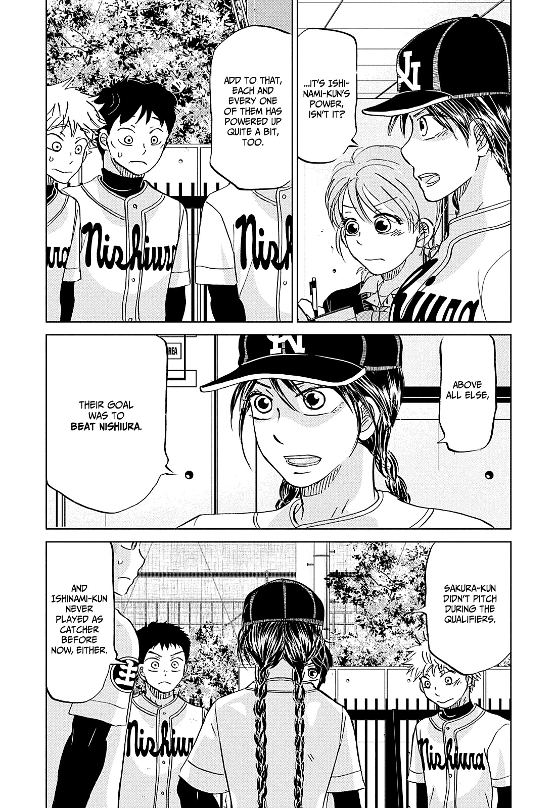 Ookiku Furikabutte Chapter 153 page 9 - Chapter 153: The 4 Cities Tournament (24)