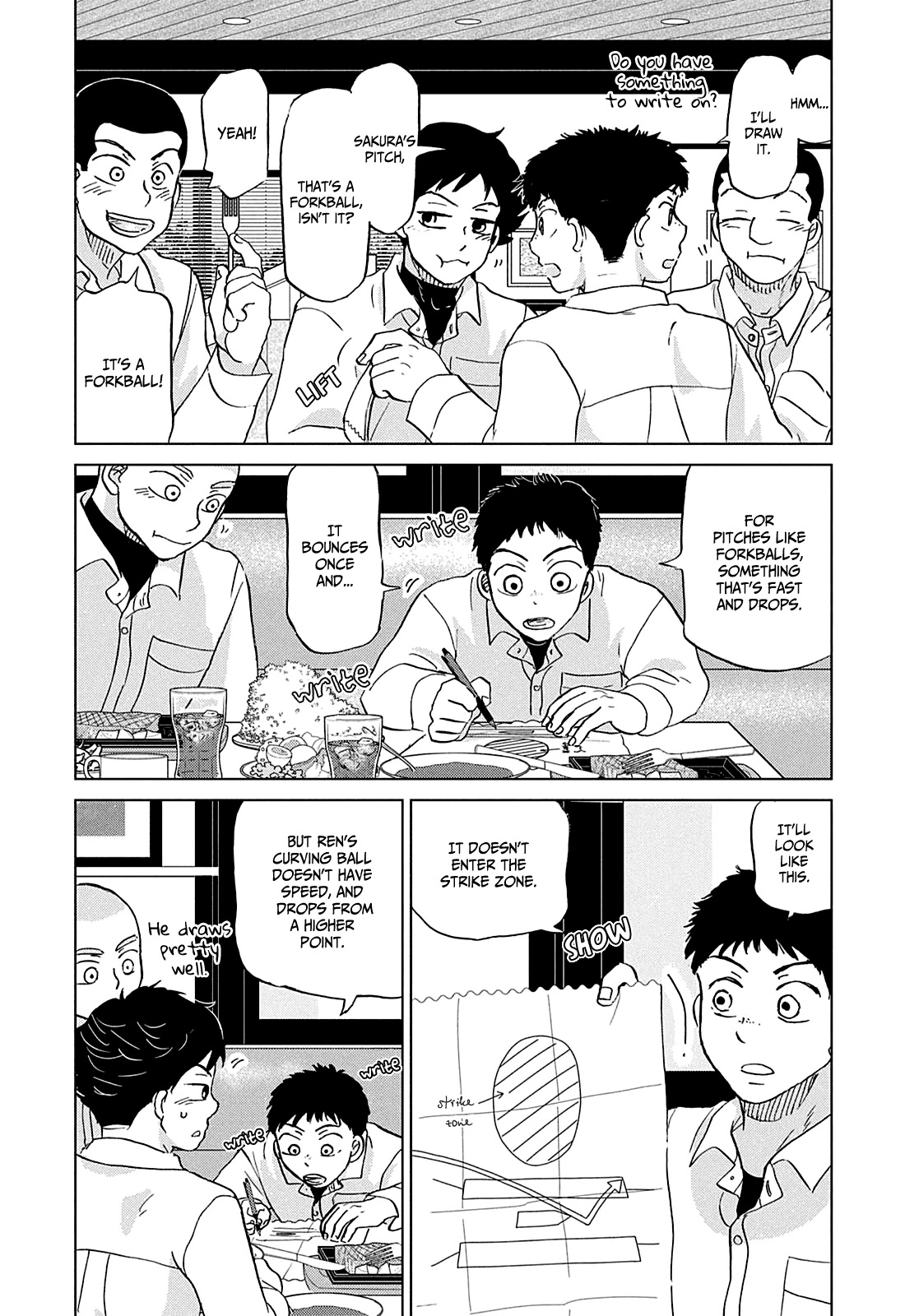 Ookiku Furikabutte Chapter 154 page 14 - Chapter 154: Lunch