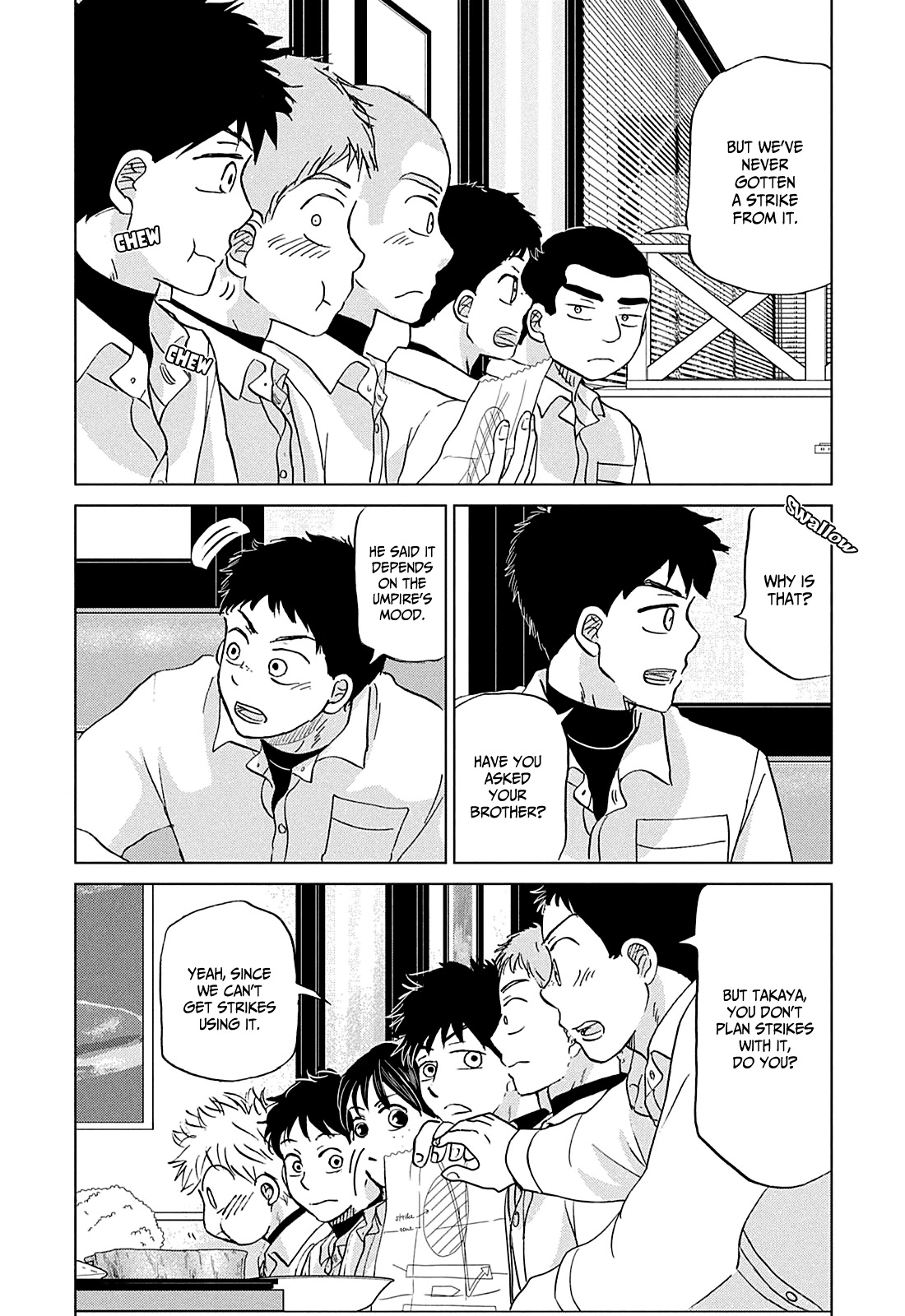 Ookiku Furikabutte Chapter 154 page 16 - Chapter 154: Lunch