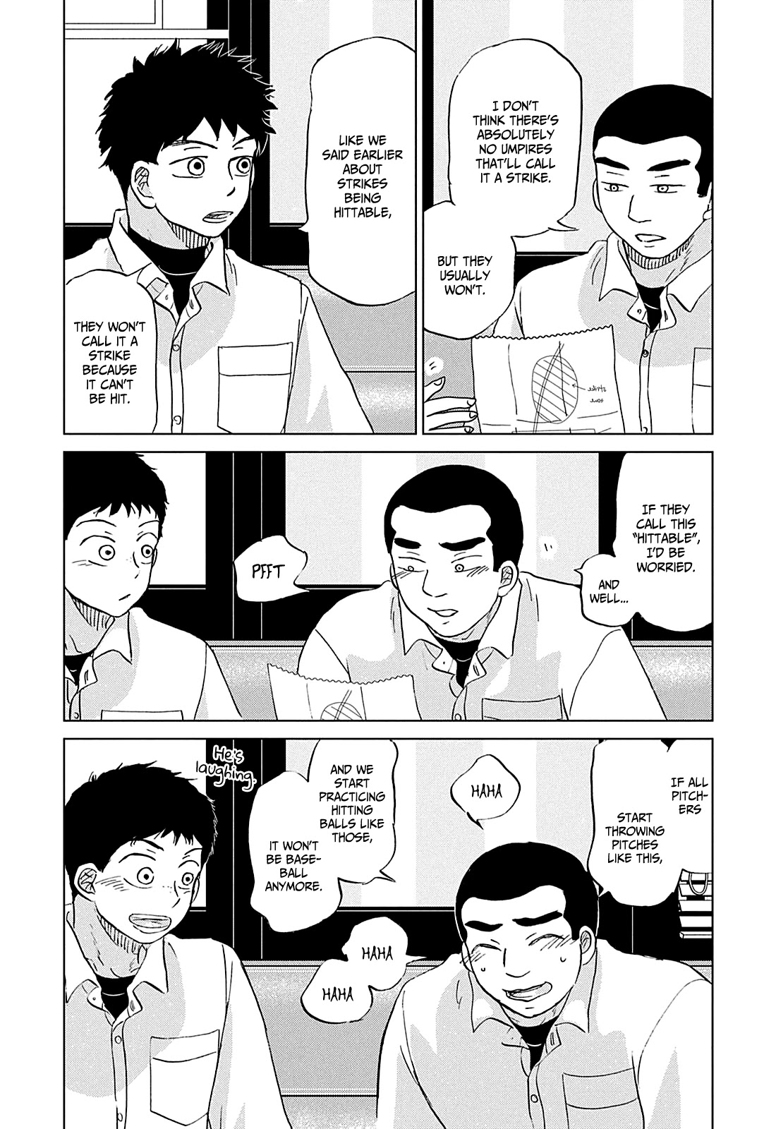 Ookiku Furikabutte Chapter 154 page 17 - Chapter 154: Lunch