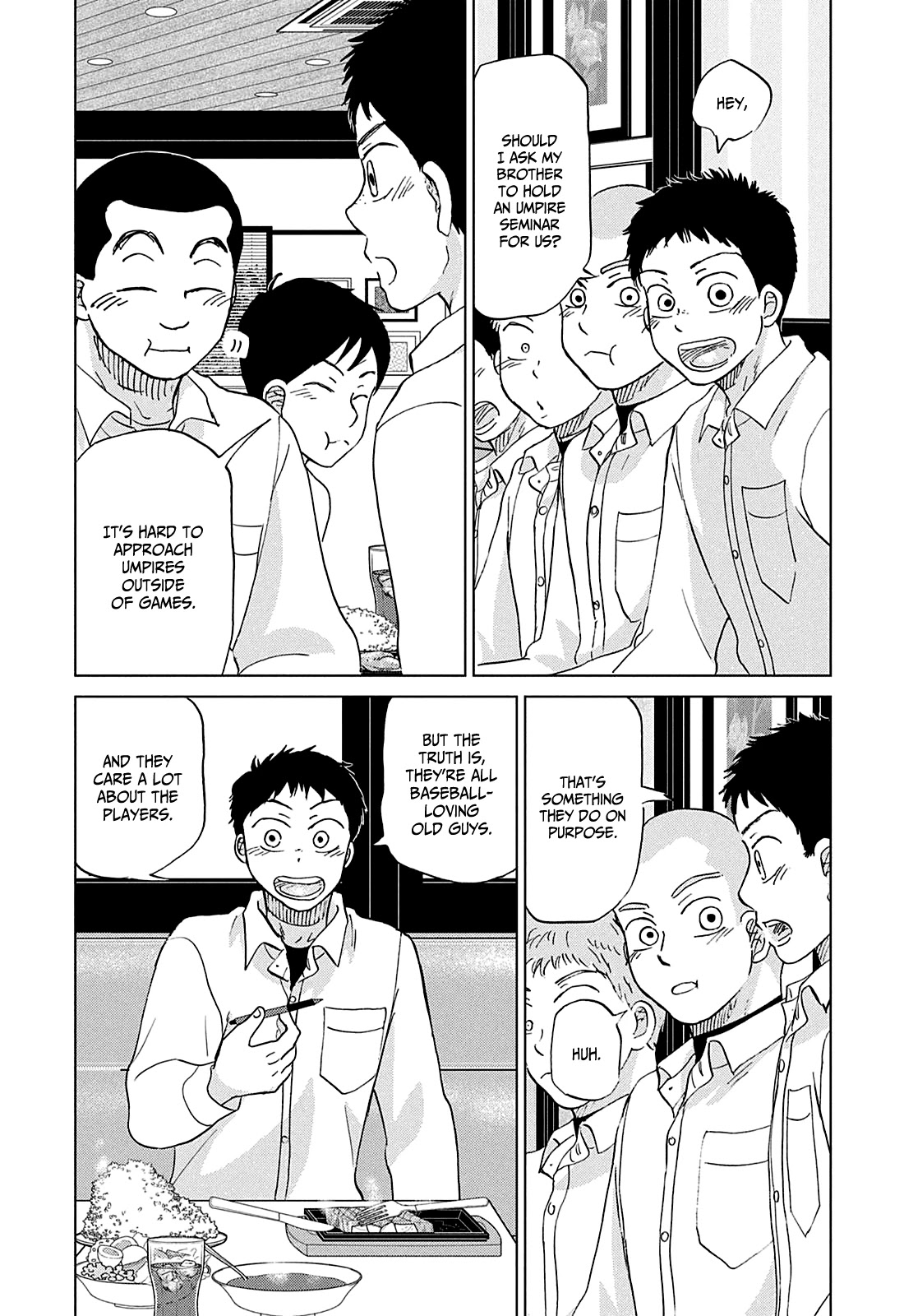 Ookiku Furikabutte Chapter 154 page 18 - Chapter 154: Lunch