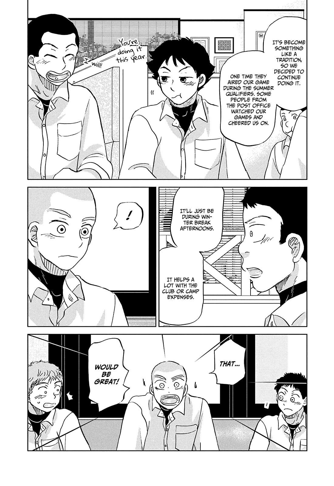 Ookiku Furikabutte Chapter 154 page 22 - Chapter 154: Lunch