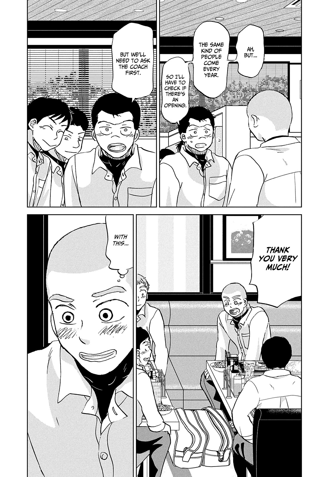 Ookiku Furikabutte Chapter 154 page 23 - Chapter 154: Lunch