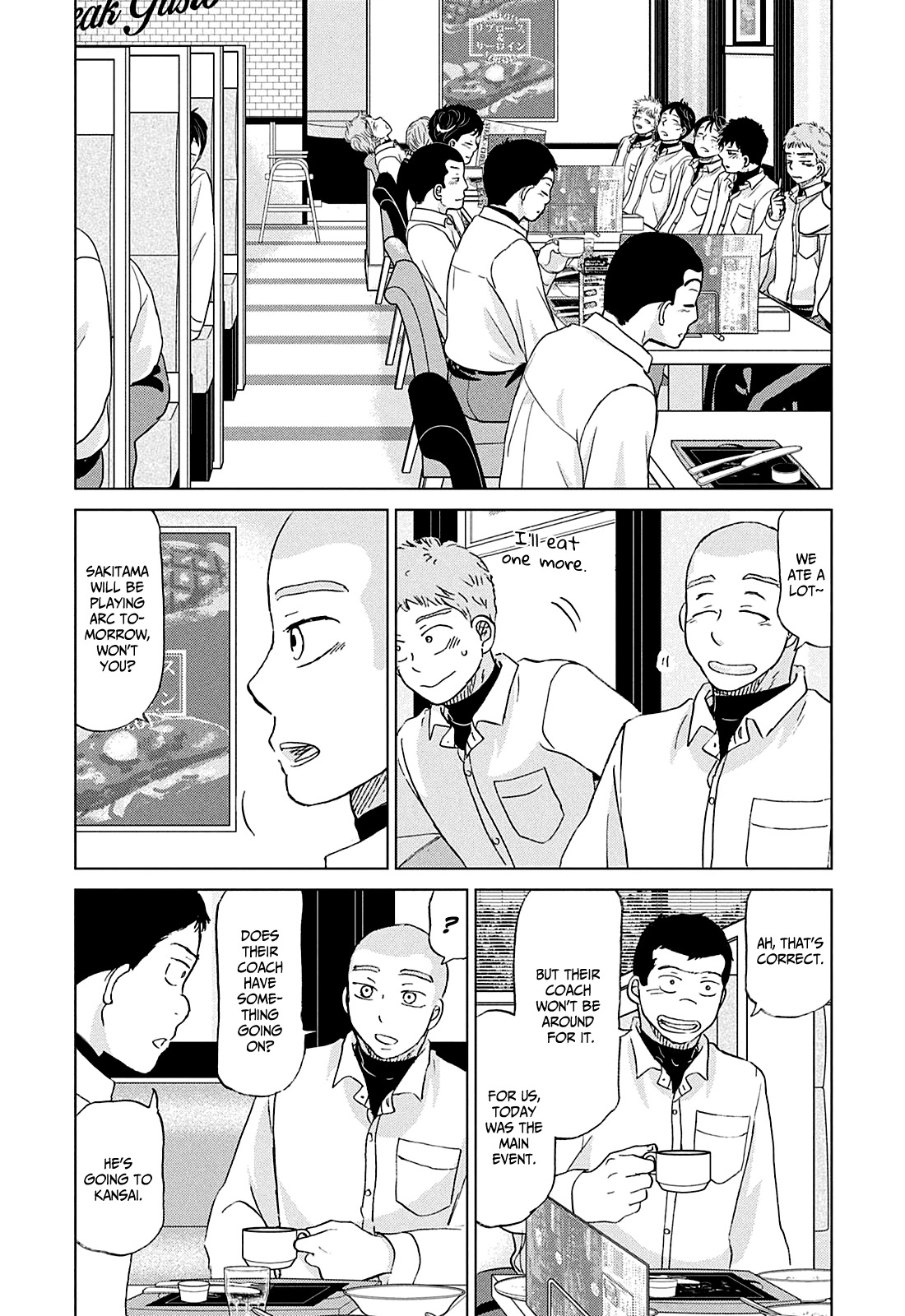 Ookiku Furikabutte Chapter 154 page 28 - Chapter 154: Lunch