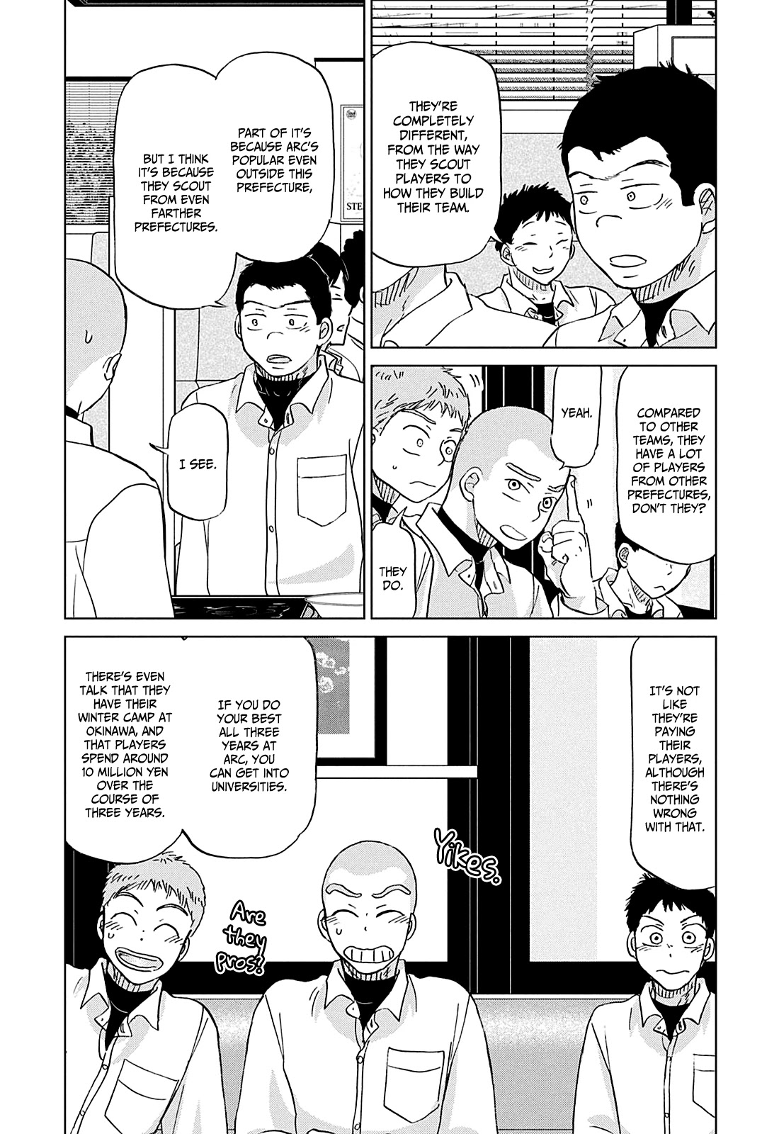 Ookiku Furikabutte Chapter 154 page 33 - Chapter 154: Lunch
