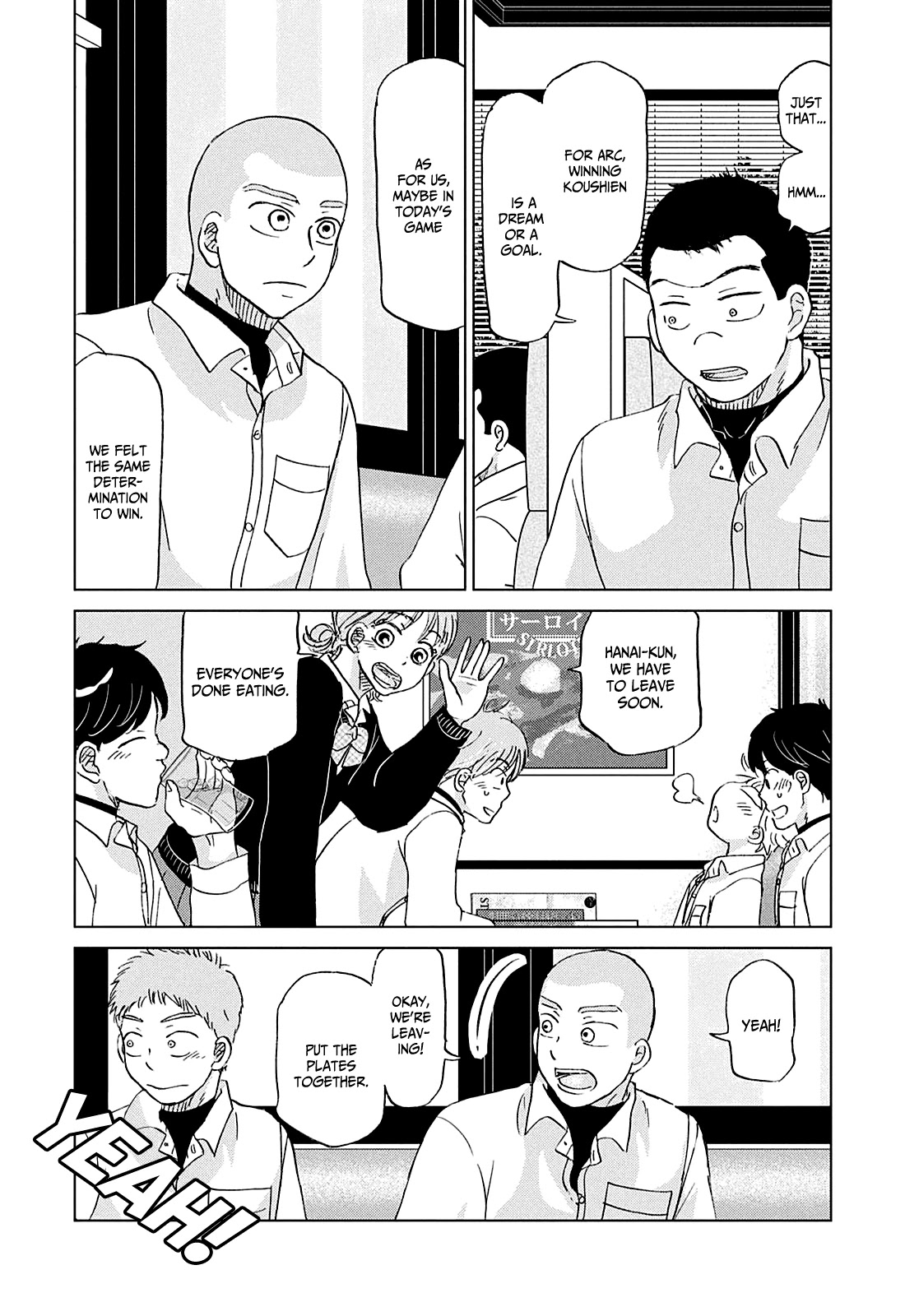 Ookiku Furikabutte Chapter 154 page 35 - Chapter 154: Lunch