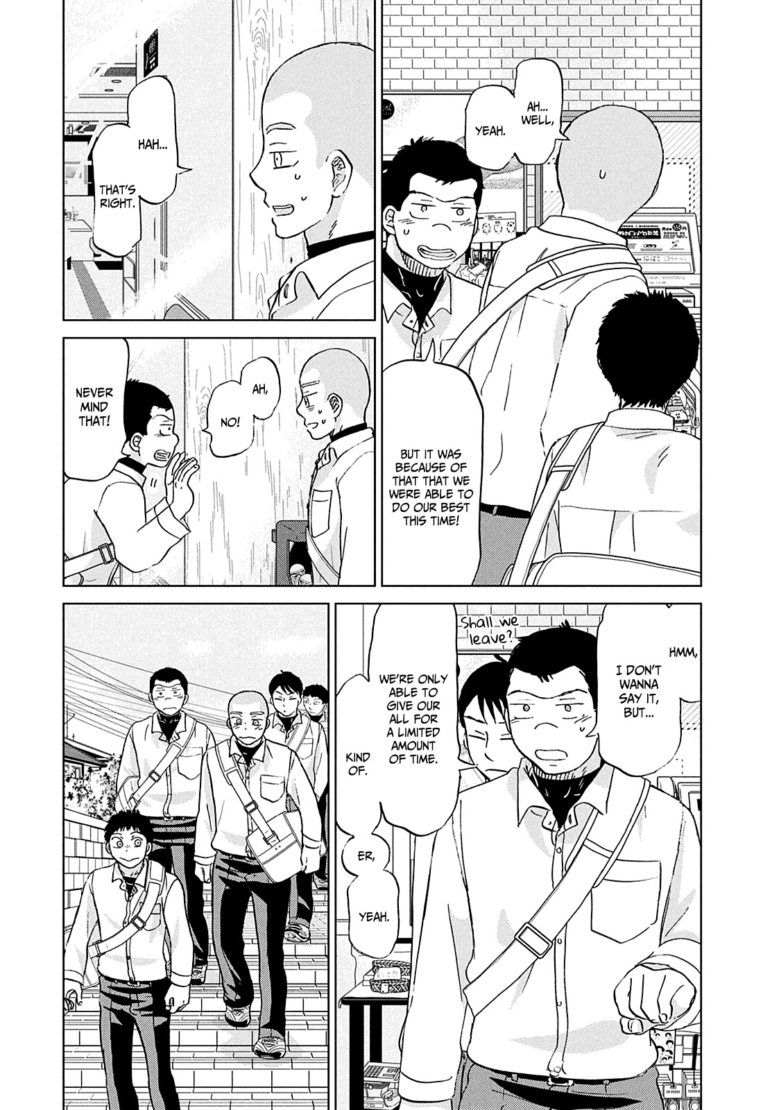 Ookiku Furikabutte Chapter 154 page 38 - Chapter 154: Lunch