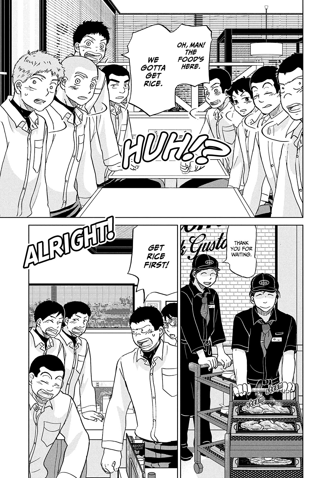 Ookiku Furikabutte Chapter 154 page 6 - Chapter 154: Lunch