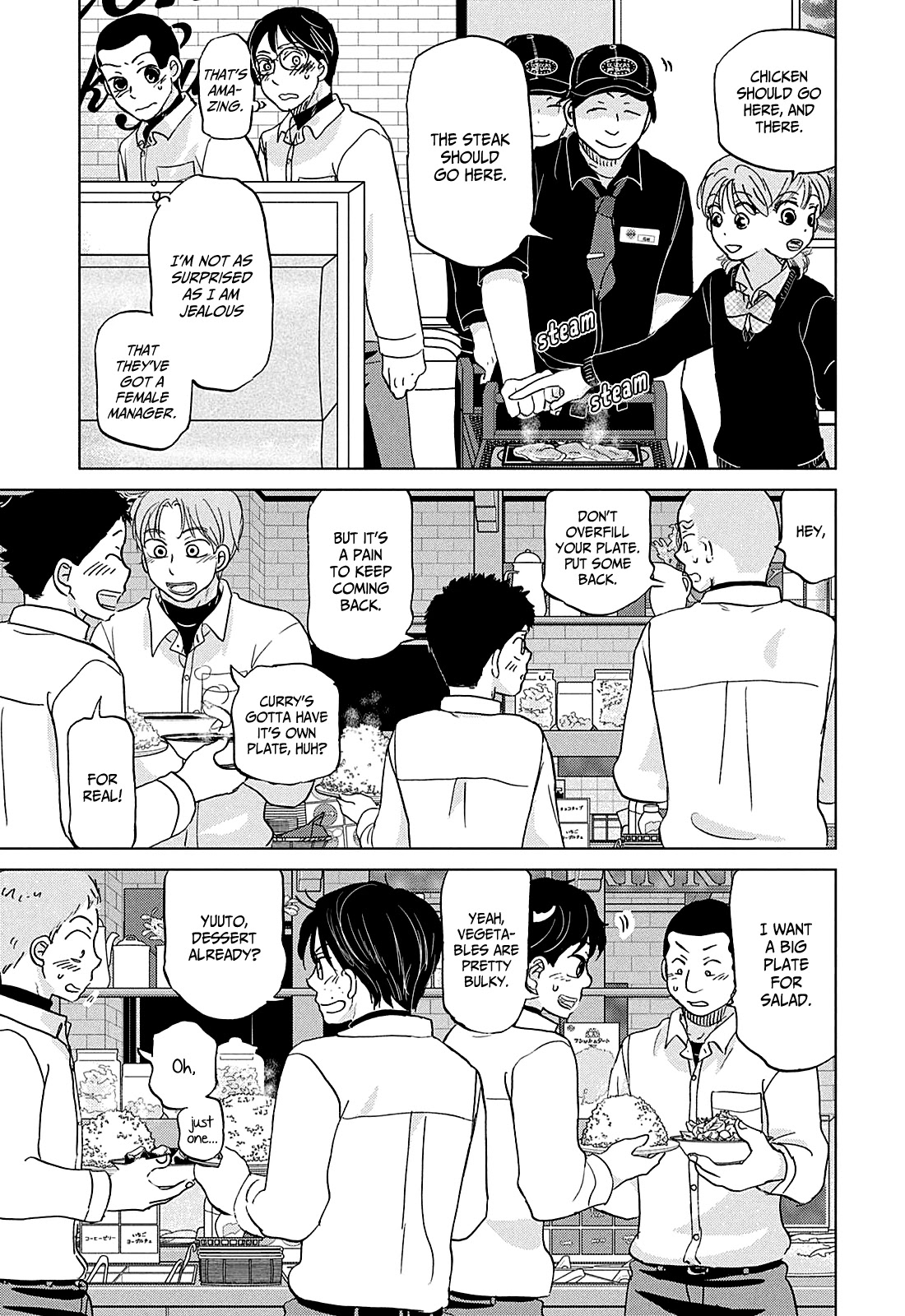 Ookiku Furikabutte Chapter 154 page 8 - Chapter 154: Lunch