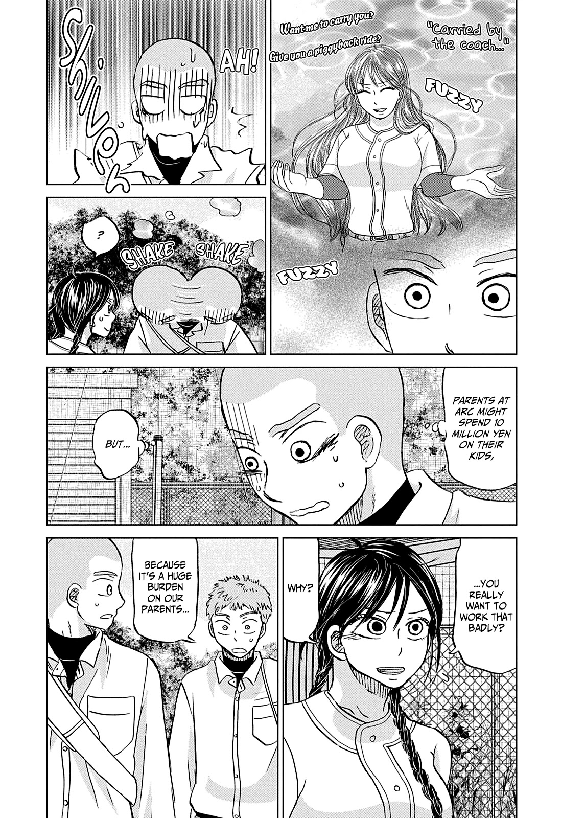 Ookiku Furikabutte Chapter 155 page 7 - Chapter 155: Lunch (2)