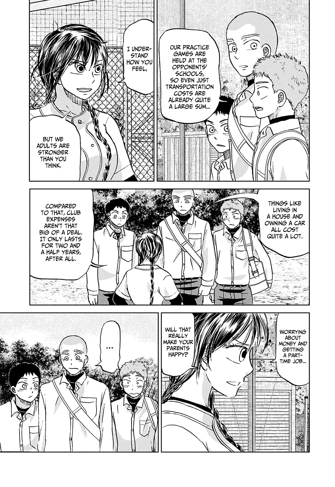 Ookiku Furikabutte Chapter 155 page 8 - Chapter 155: Lunch (2)