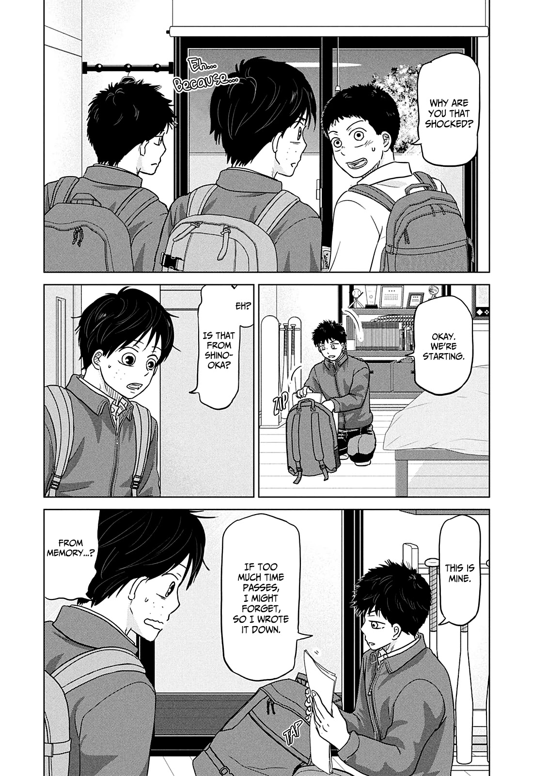 Ookiku Furikabutte Chapter 156 page 29 - Chapter 156: Stimulus