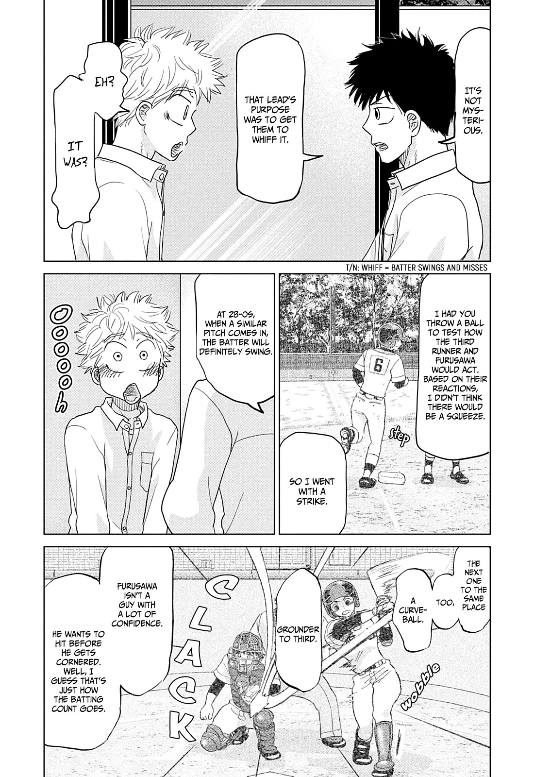Ookiku Furikabutte Chapter 156 page 37 - Chapter 156: Stimulus